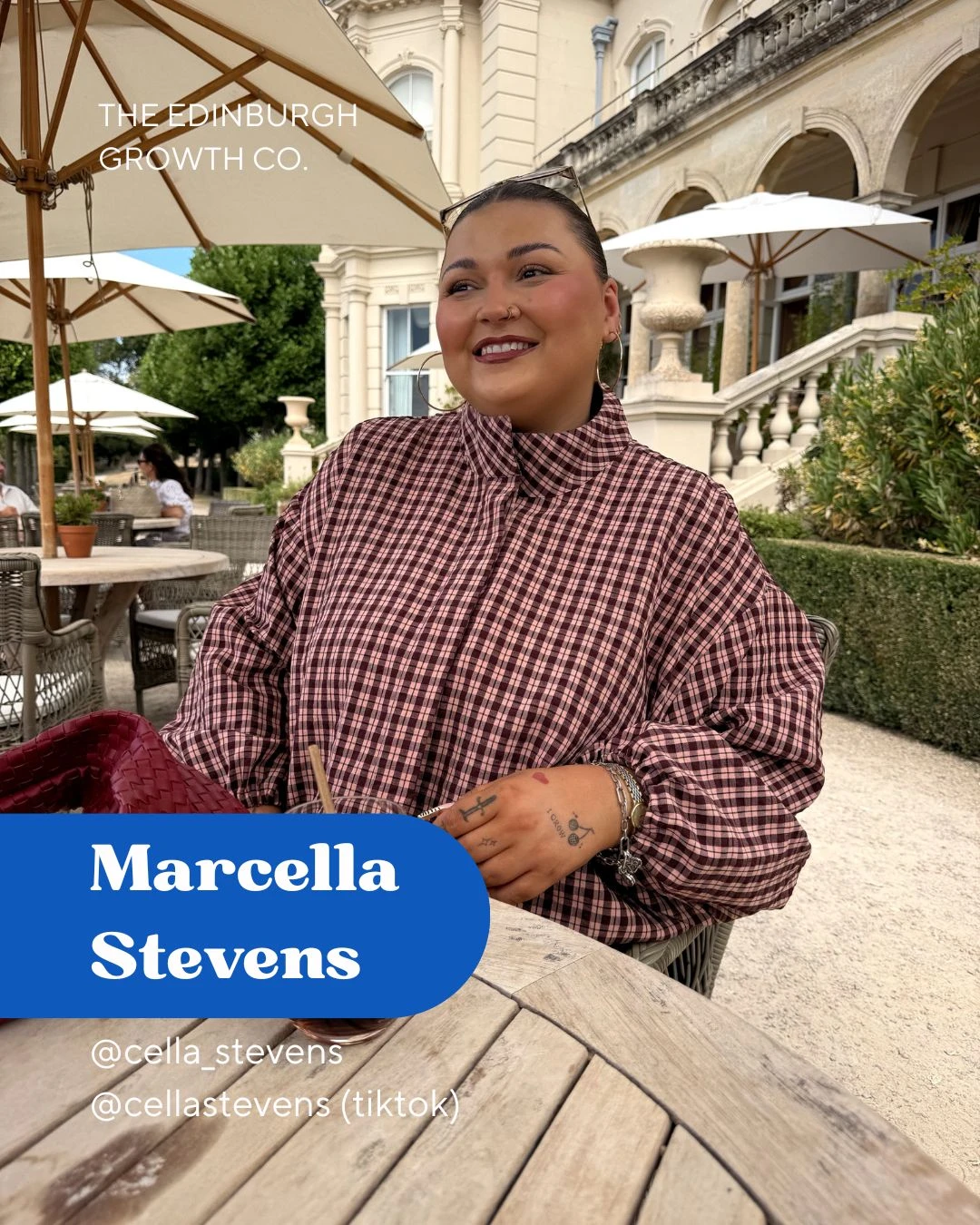 Marcella Stevens, creator represented by The Edinburgh Growth Co.