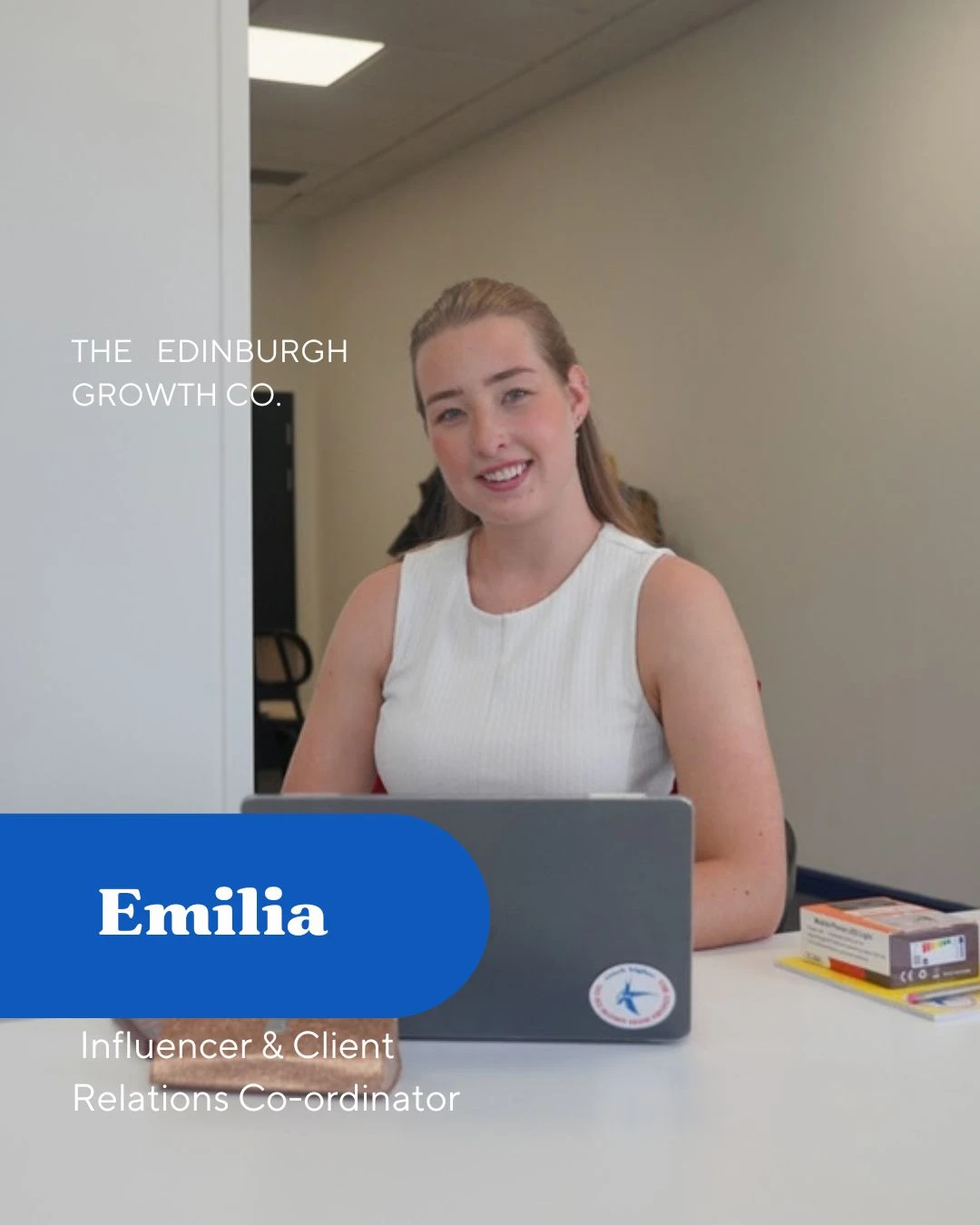 Emilia, The Edinburgh Growth Co. team member